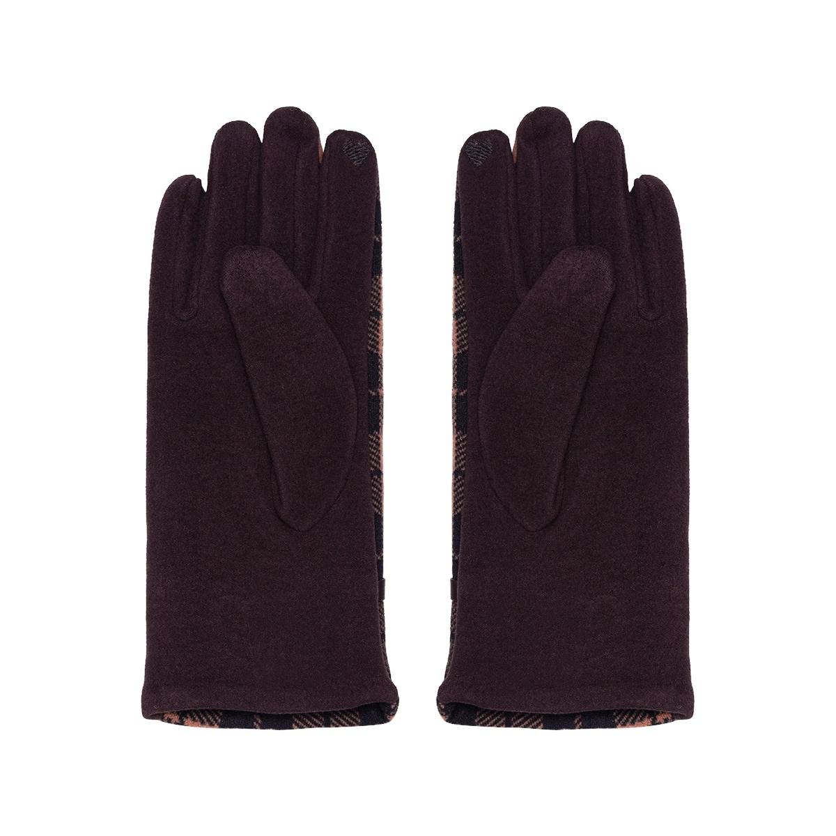 Fashion Karo Strick Handschuhe mit Touch Screene Fashion Karo Strick Handschuhe mit Touch Screene