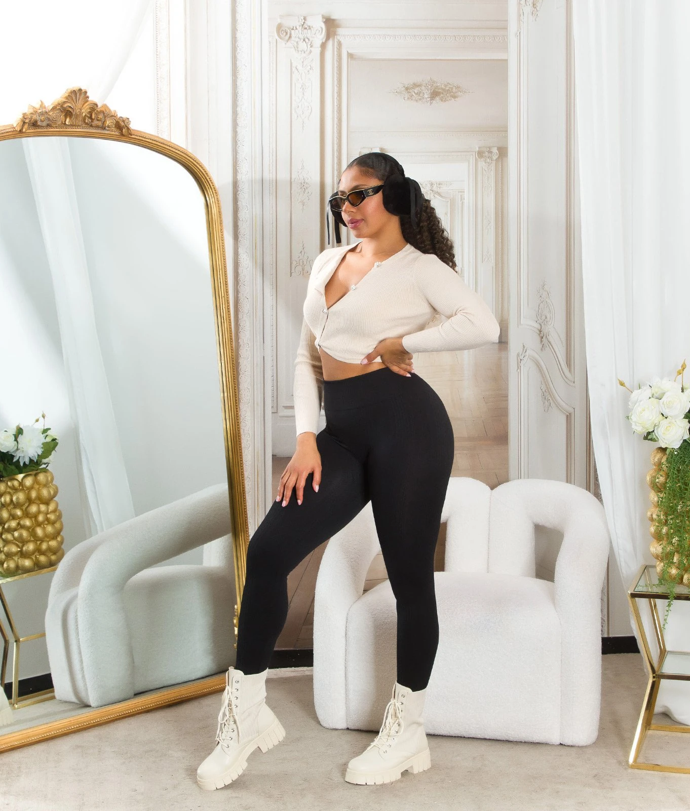 Sexy Stilvolle Leggings mit Zopfstrick-Muster und weichem Futter perfekt für kalte Tage und trendbewusste Outfits Sexy Stilvolle Leggings mit Zopfstrick-Muster und weichem Futter perfekt für kalte Tage und trendbewusste Outfits