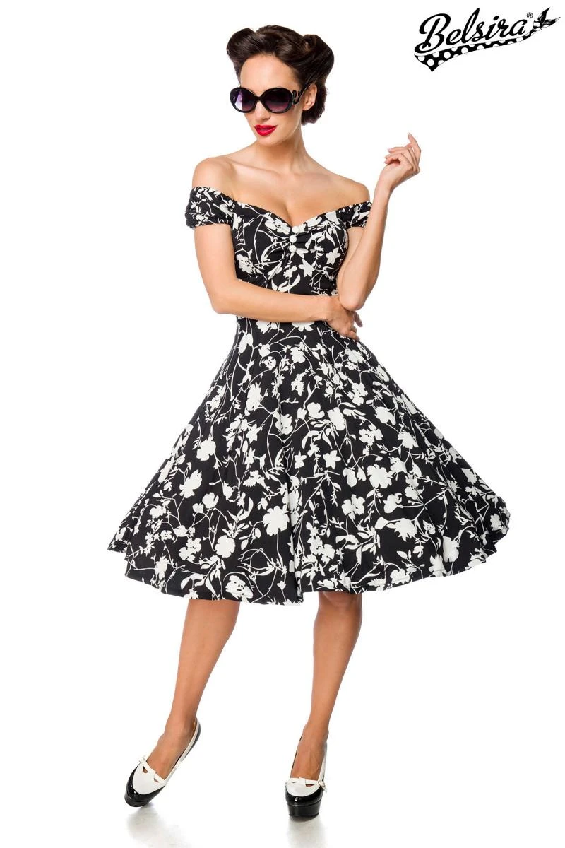 Schulterfreies Kleid mit Herzausschnitt von Belsira Schulterfreies Kleid mit Herzausschnitt von Belsira