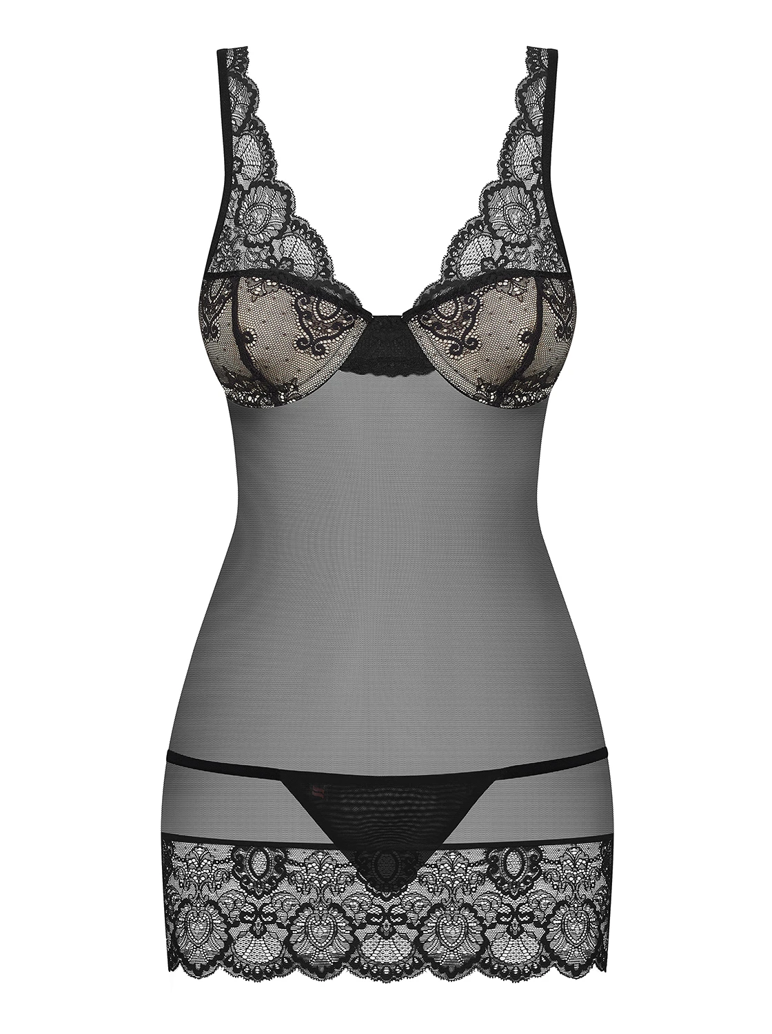 853-CHE-1 Chemise Babydoll 853-CHE-1 Chemise Babydoll
