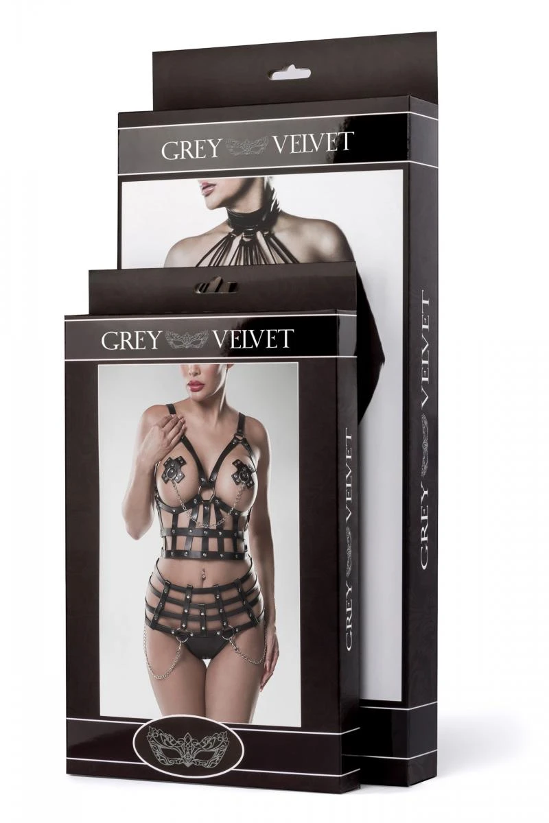 Erotik Dessous Set mit Röckchen von Grey Velvet