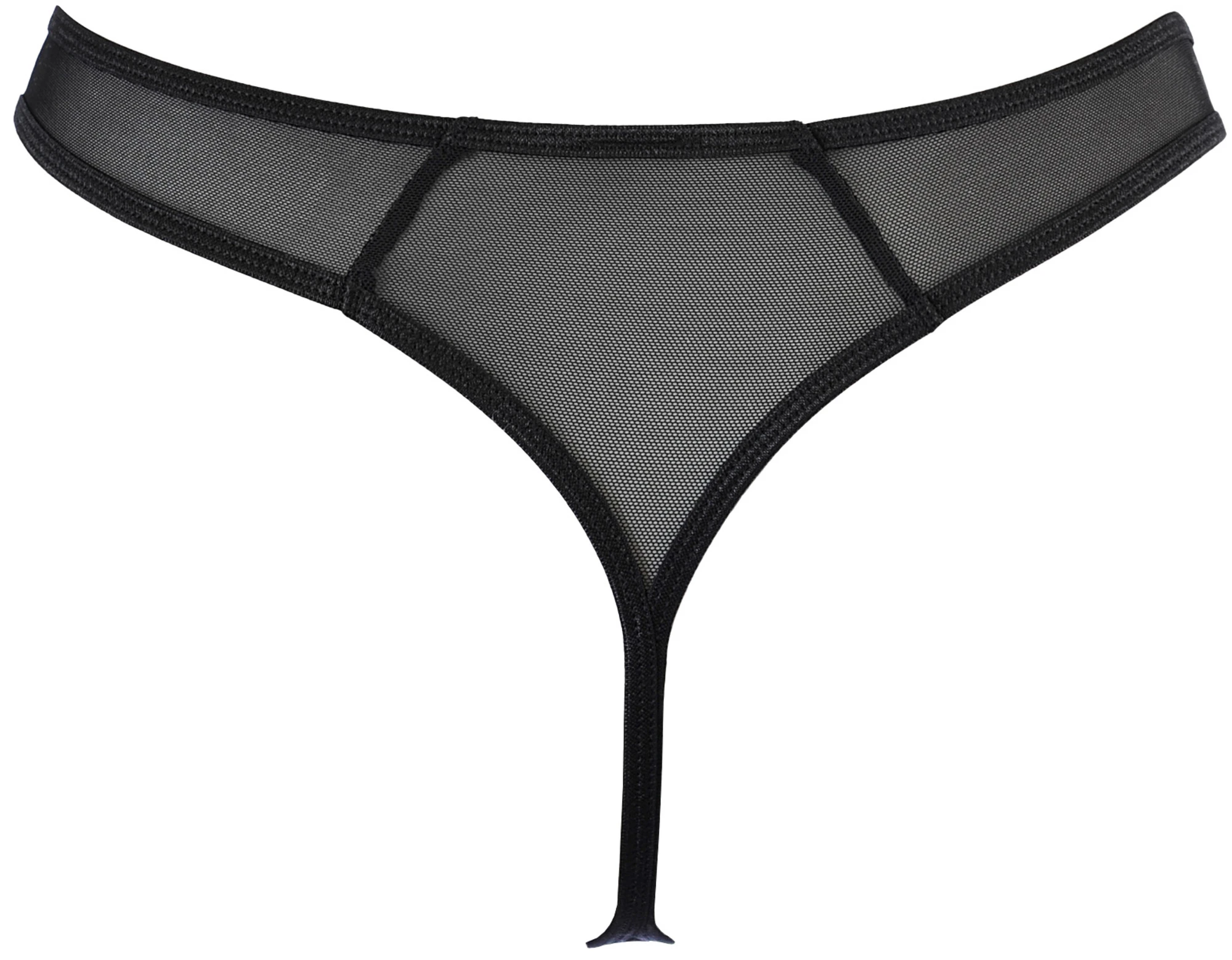 Axami transparenter String mit Spitze und Schleife Axami transparenter String mit Spitze und Schleife