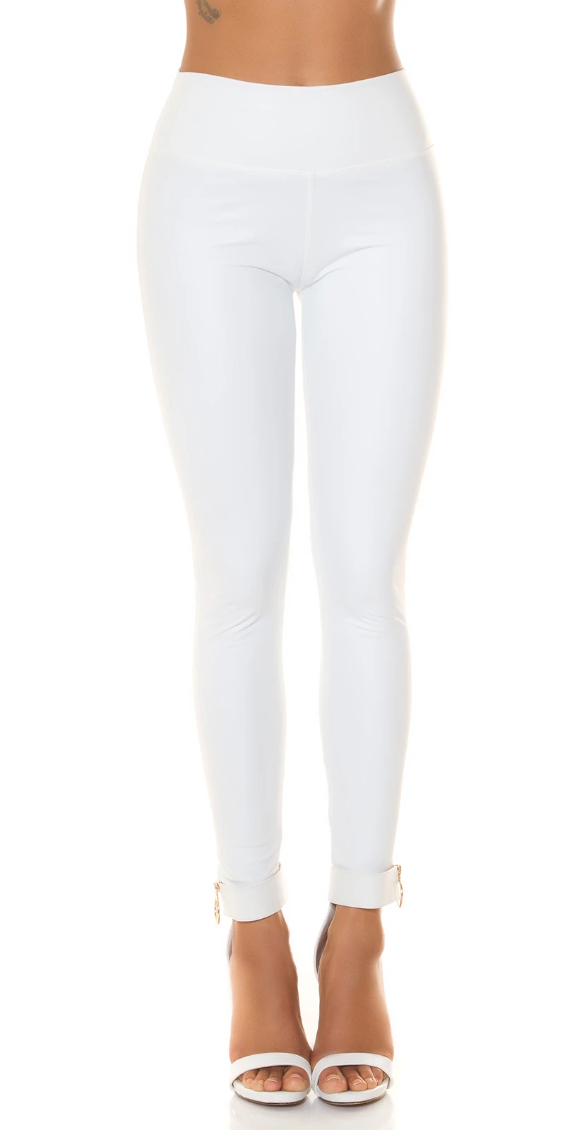 High Waist Lederimitat Leggings High Waist Lederimitat Leggings