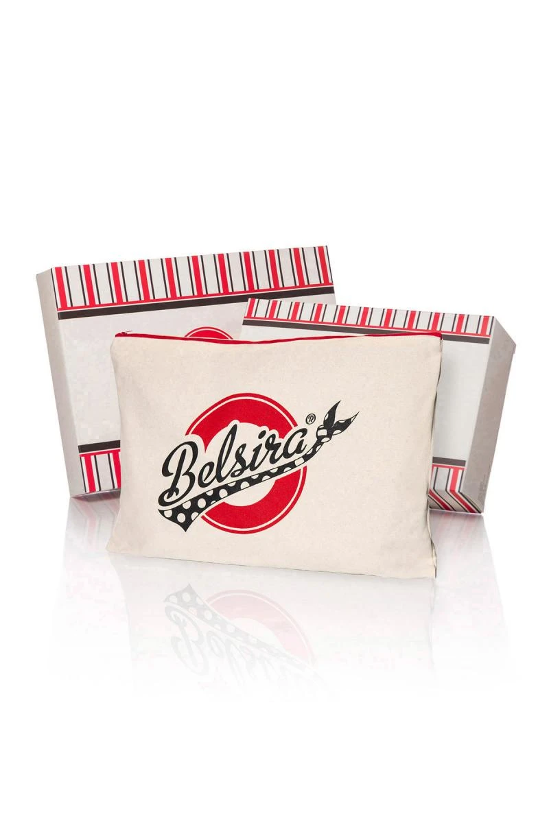 Retro Kleid mit Puffärmeln und Herzausschnitt von Belsira Retro Kleid mit Puffärmeln und Herzausschnitt von Belsira