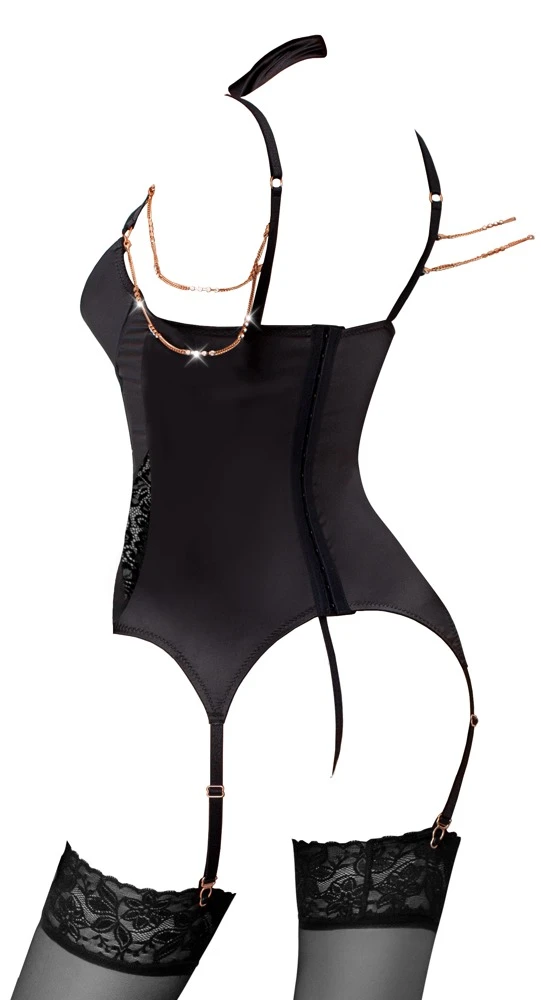 Abierta Fina Strapshemd inklusive String ouvert