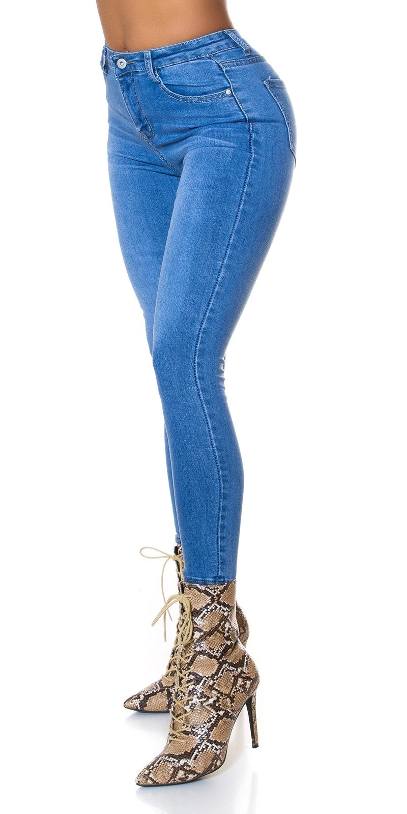 Klassiche High Waist Skinny Jeans