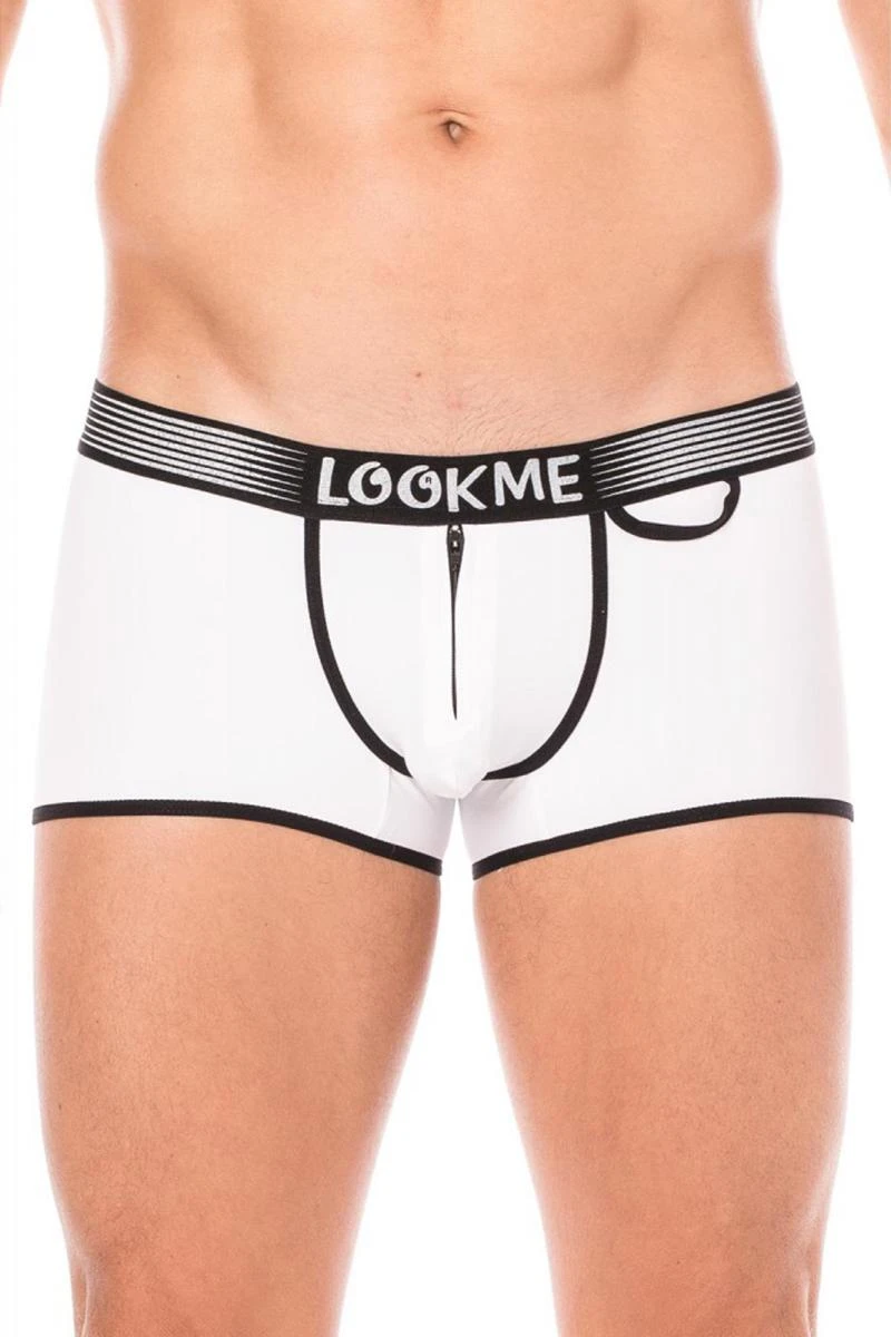 Herren Boxer Short in weiß 2003-68 von Look Me