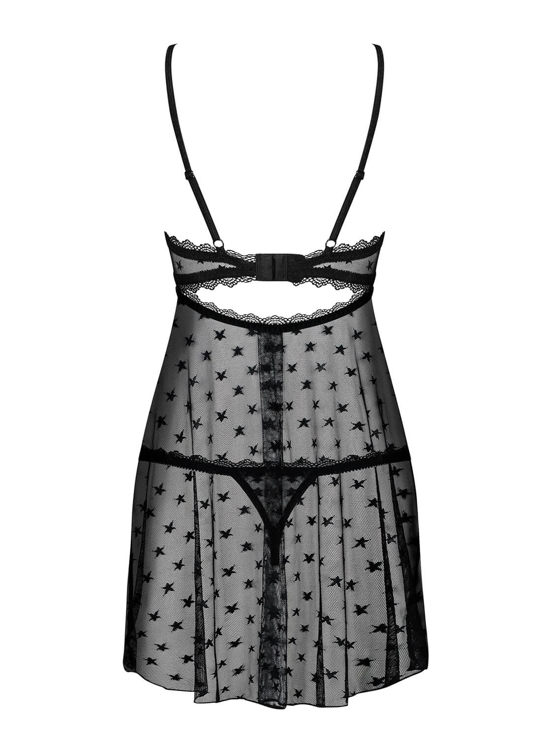 Chemise mit Sternenmuster