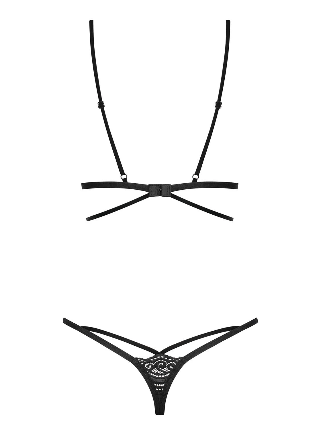 Dessous Set mit Spitzenstring Dessous Set mit Spitzenstring