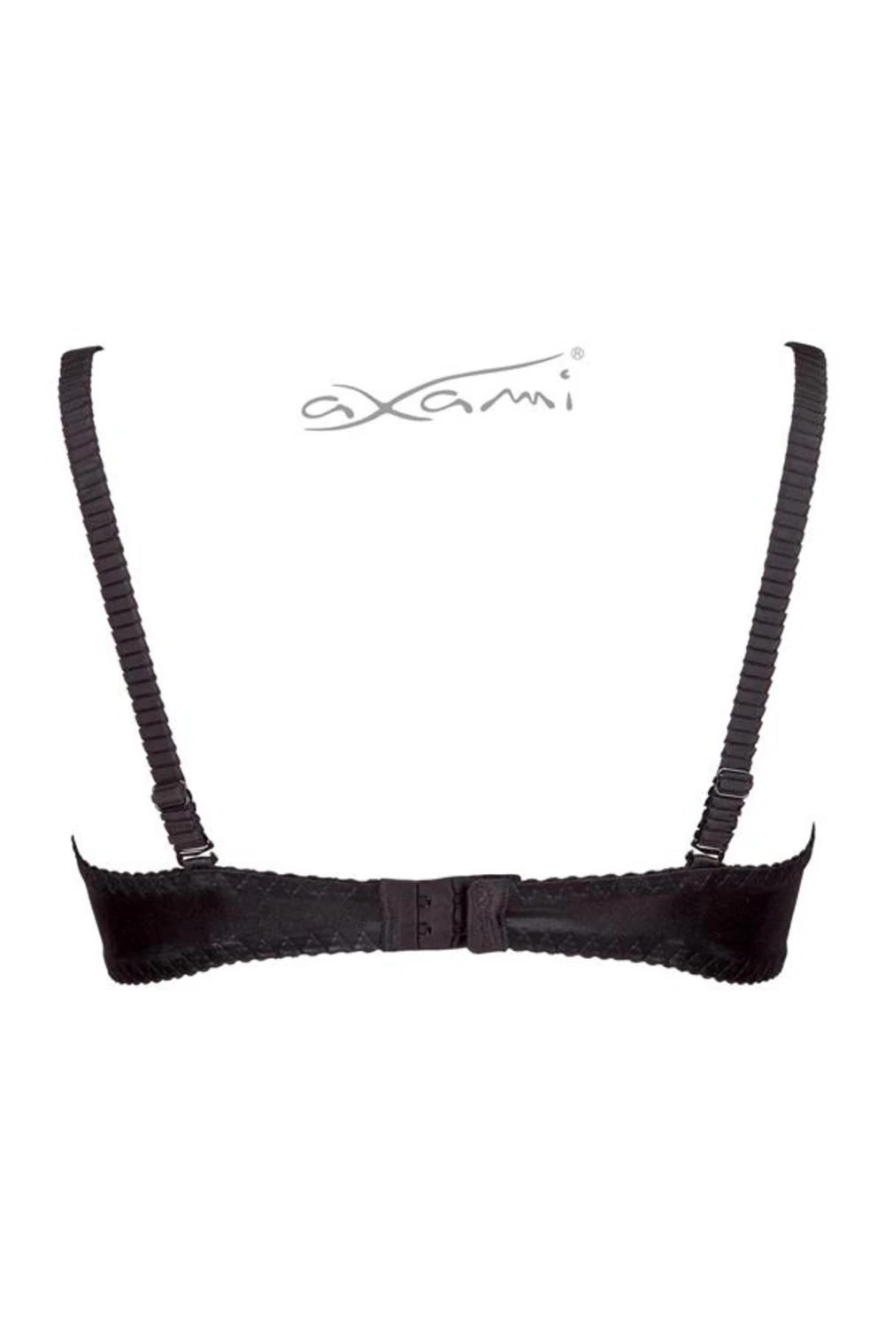 Axami V-6351 Wetlook Balconette-BH – Aufreizend glitzernder Latex-Look mit abnehmbaren Trägern und verführerischem Push-up-Effekt