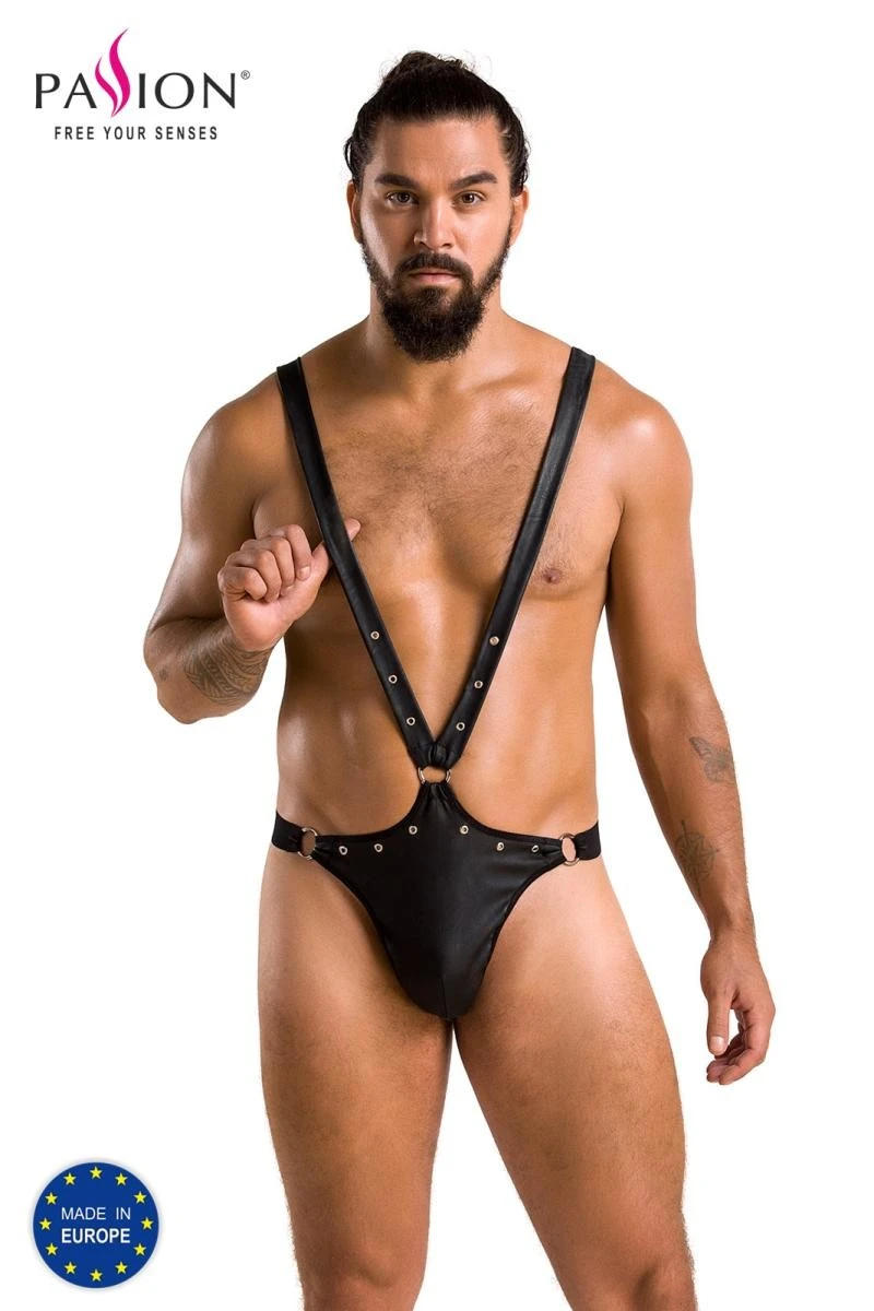 Herren String-Body 028 mit Gummibänder von Passion Menswear