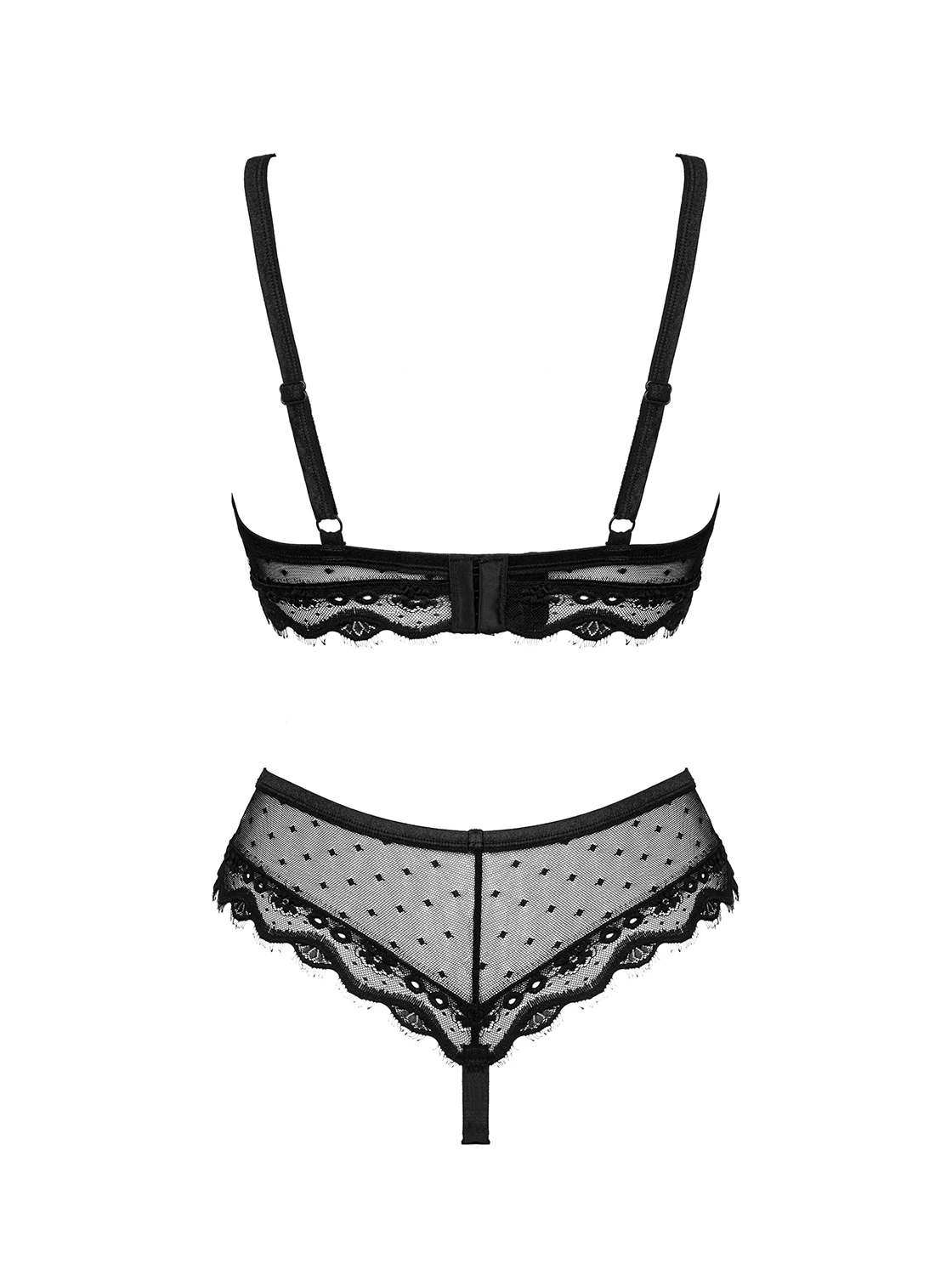 Süßes Dessous Set mit kleinen Punkten von Obsessive