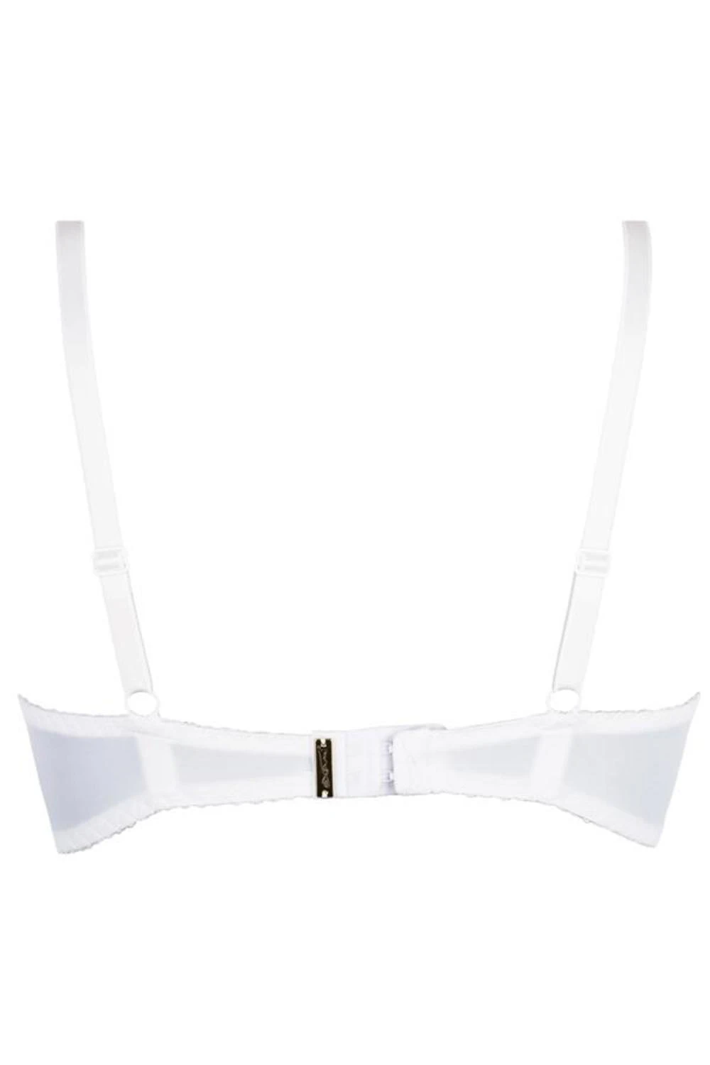 Axami weißer PushUp-BH verführt durch eine Ausschmückung am Ausschnitt mit Bänder Axami weißer PushUp-BH verführt durch eine Ausschmückung am Ausschnitt mit Bänder