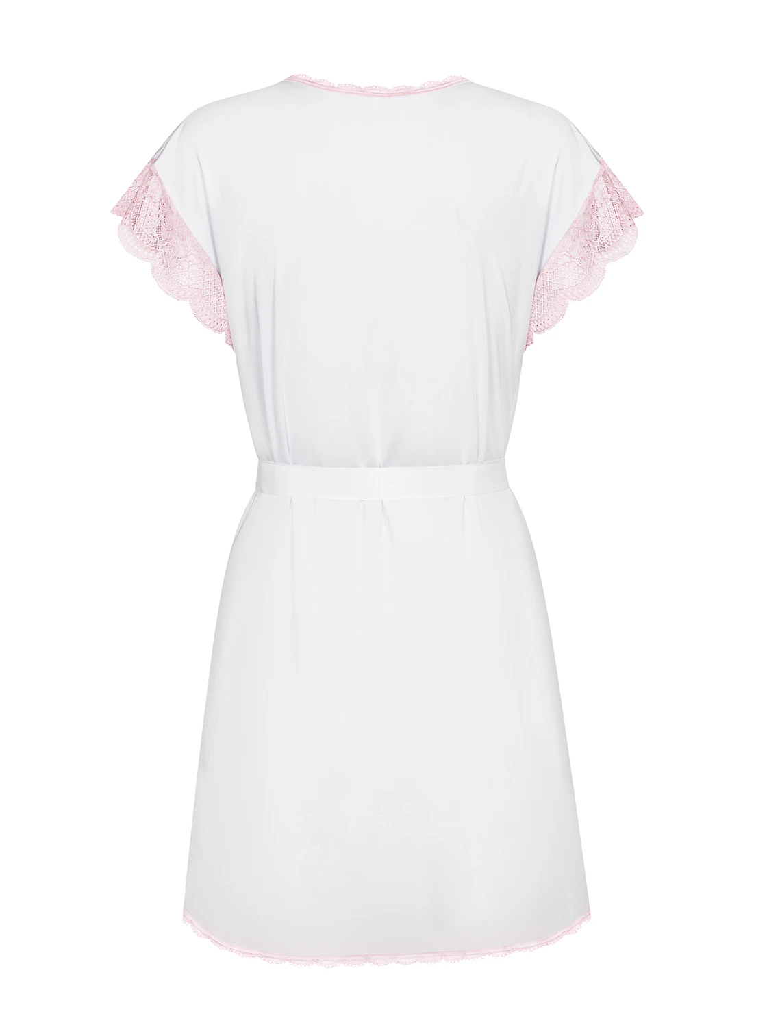 Girlly Peignoir mit Spitze