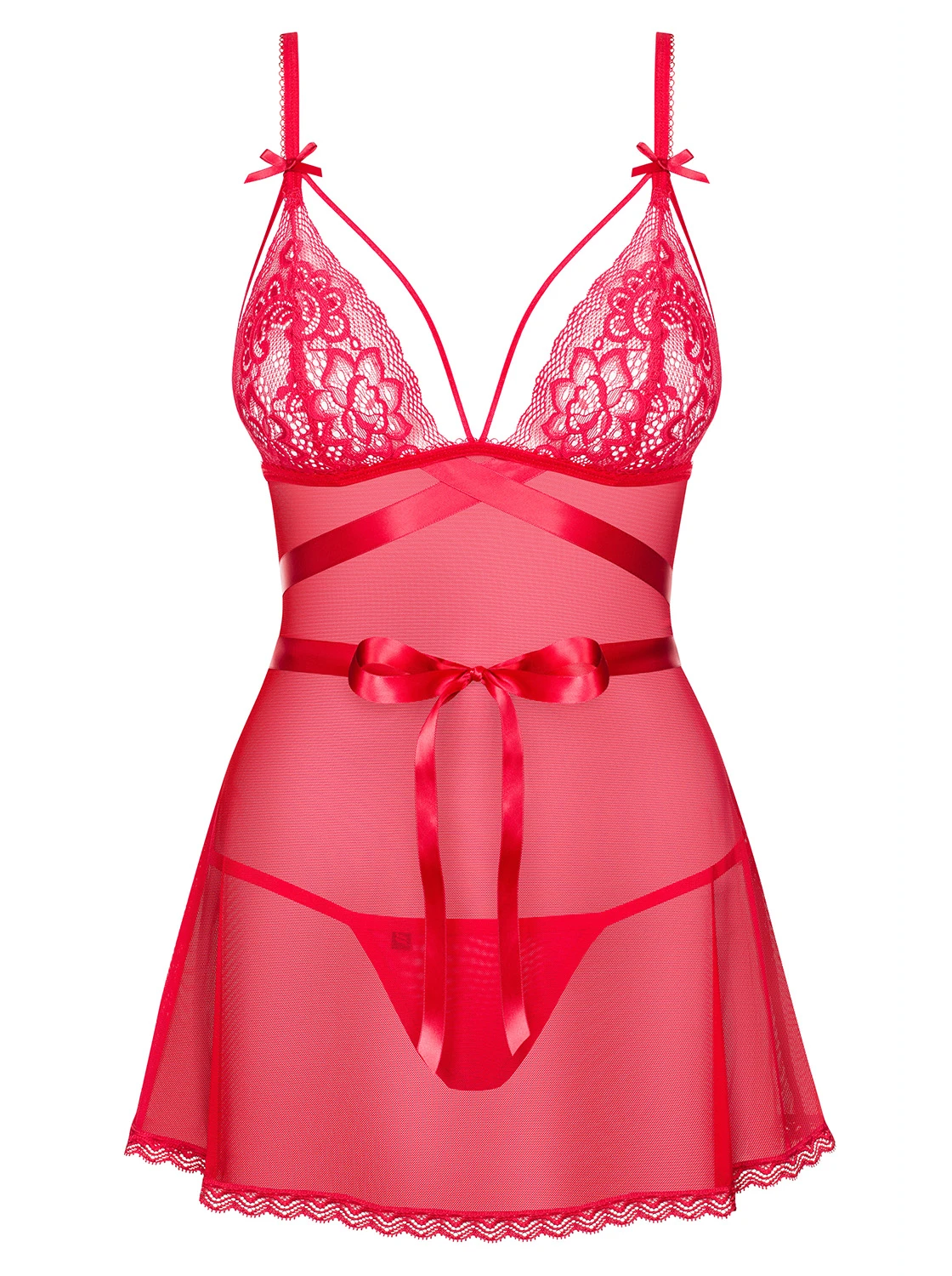 Wunderschönes Babydoll mit Schleife