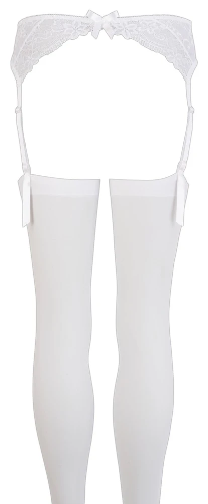 Strapsgürtel weiß S/M