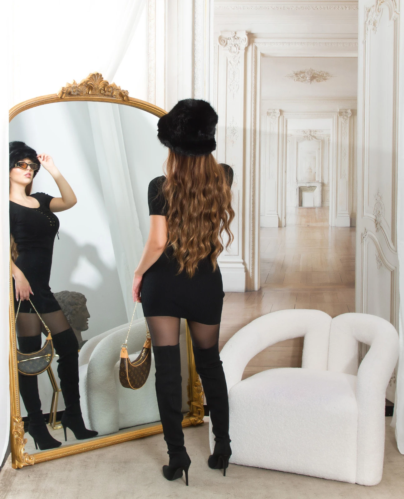 Basic Kurzarm Longpullover Rippstrick Minikleid Figurbetont mit Deko Schnürung Basic Kurzarm Longpullover Rippstrick Minikleid Figurbetont mit Deko Schnürung