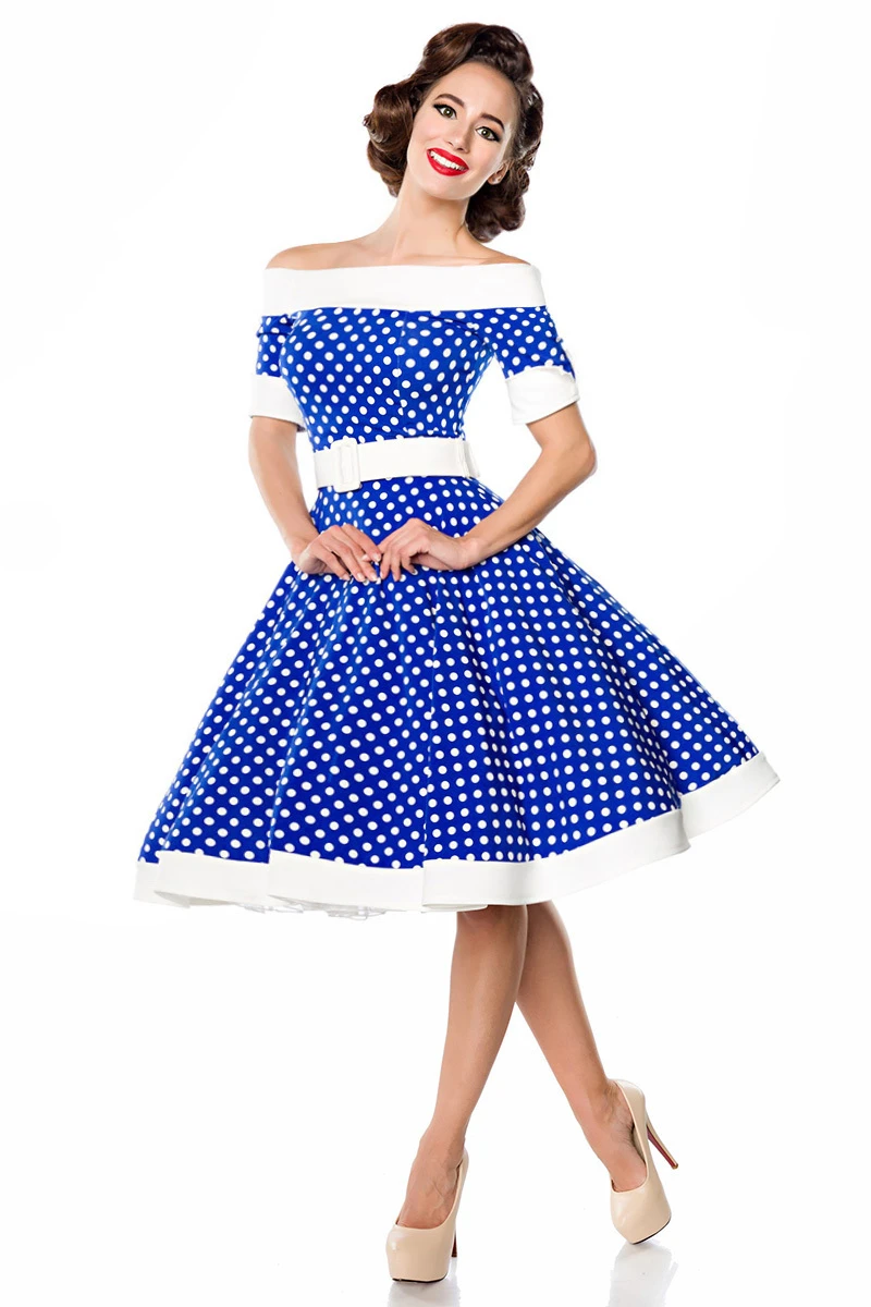 Retrokleid mit Punkte Retrokleid mit Punkte