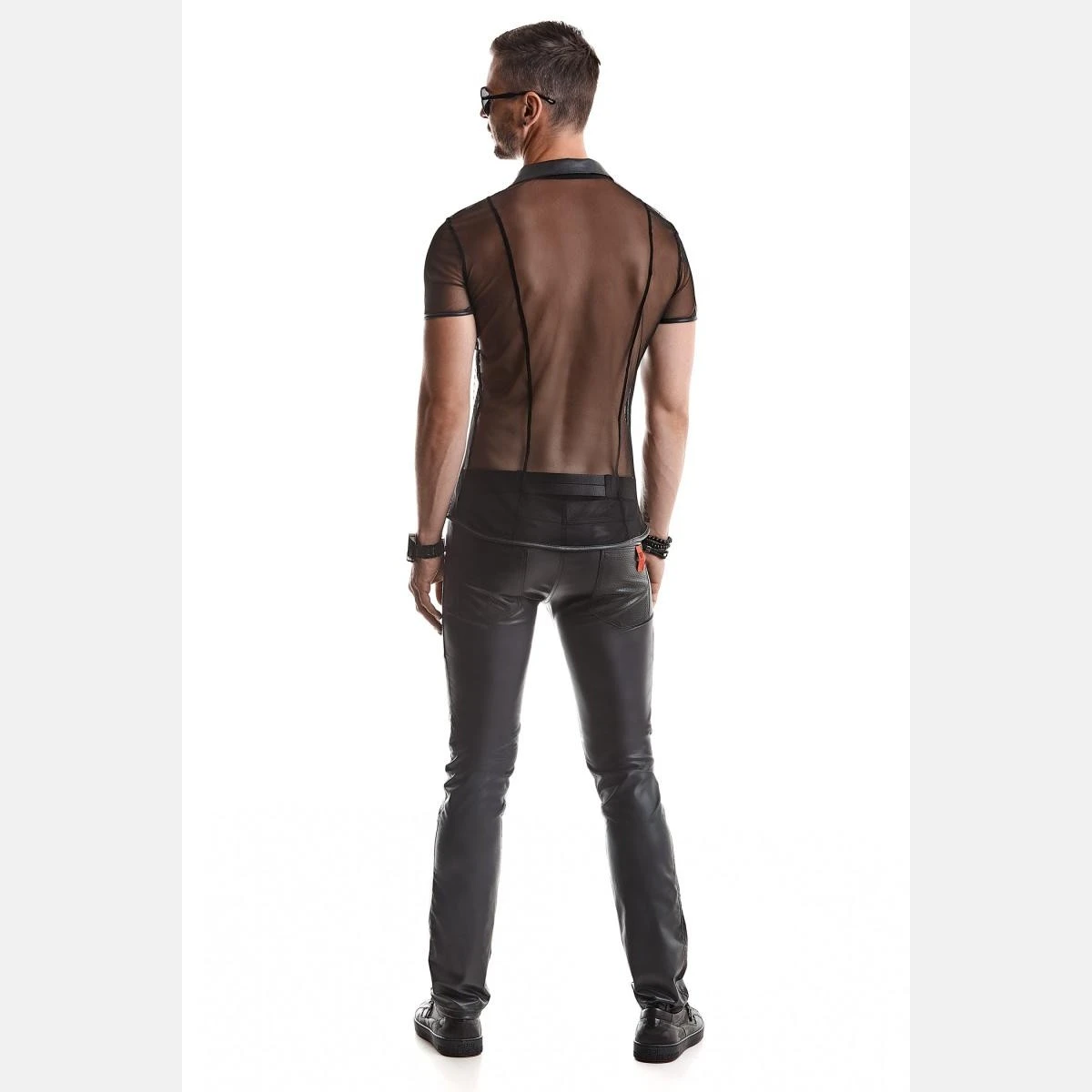 Herren T-Shirt transparent von Regnes Fetish Planet Herren T-Shirt transparent von Regnes Fetish Planet