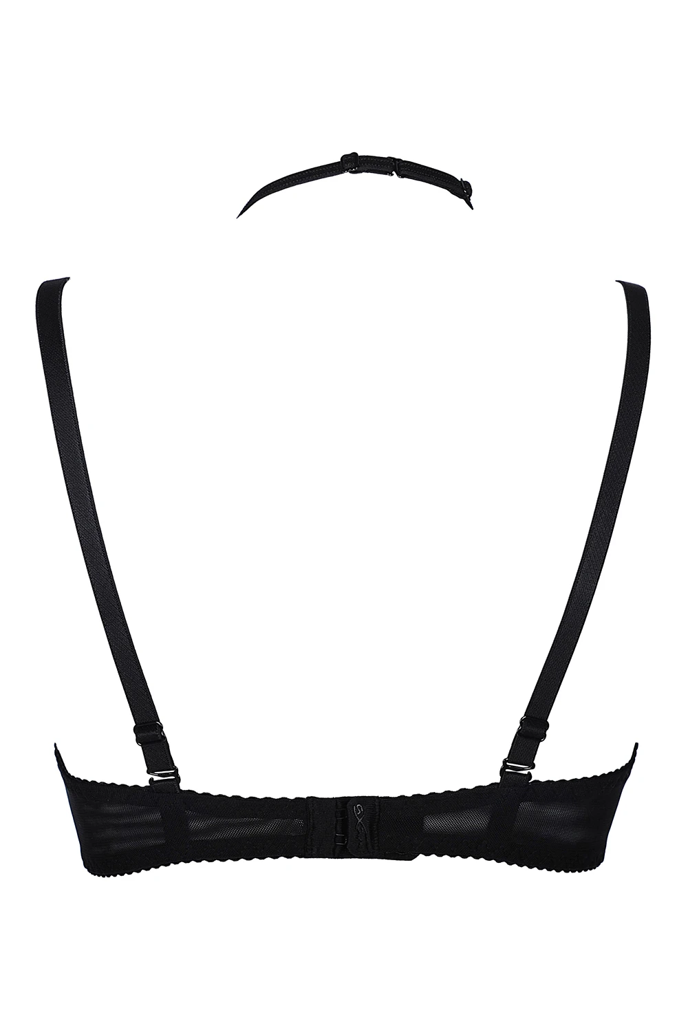 Axami schwarz/beige Spitzen PushUp BH Applikation am Dekoltee Axami schwarz/beige Spitzen PushUp BH Applikation am Dekoltee