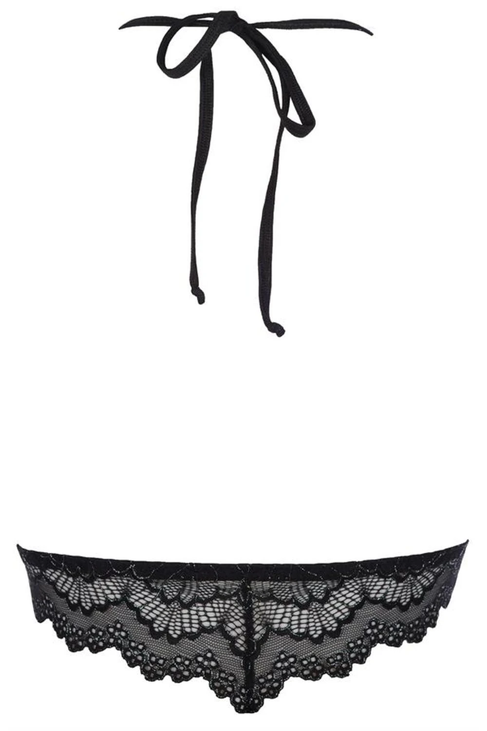 Axami Neckholder-BH Soft mit verführerischen Schlitzen an den Cups