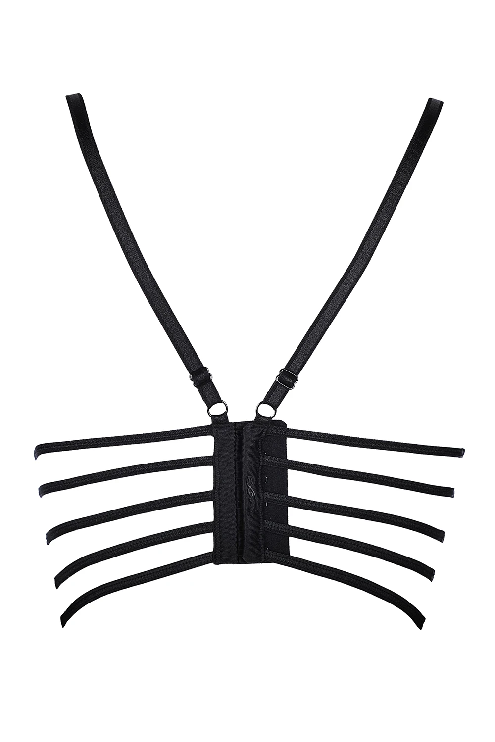 Axami schwarze/beige Spitzen BH-Halbkorsett V-Ausschnitt Träger versellbar Axami schwarze/beige Spitzen BH-Halbkorsett V-Ausschnitt Träger versellbar