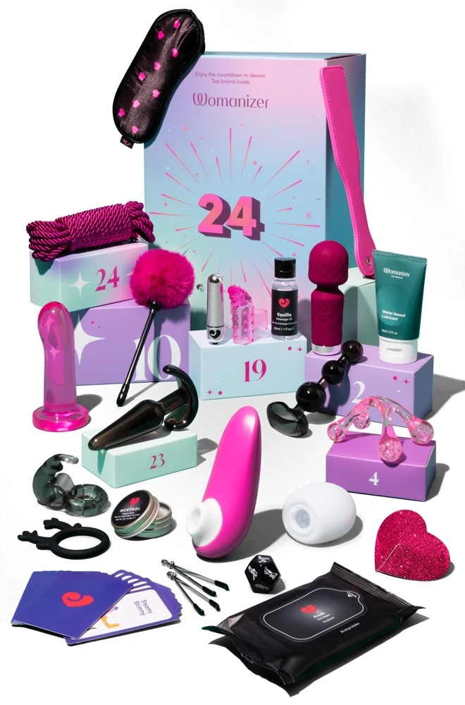 Magic shiverXLovehoney Enjoy, Adventskalender Enjoy 2026 – Sexy Premium Erotik-Kalender mit 24 Überraschungen, Womanizer Starlet 3, Lovetoys & Zubehör – Magic Shiver