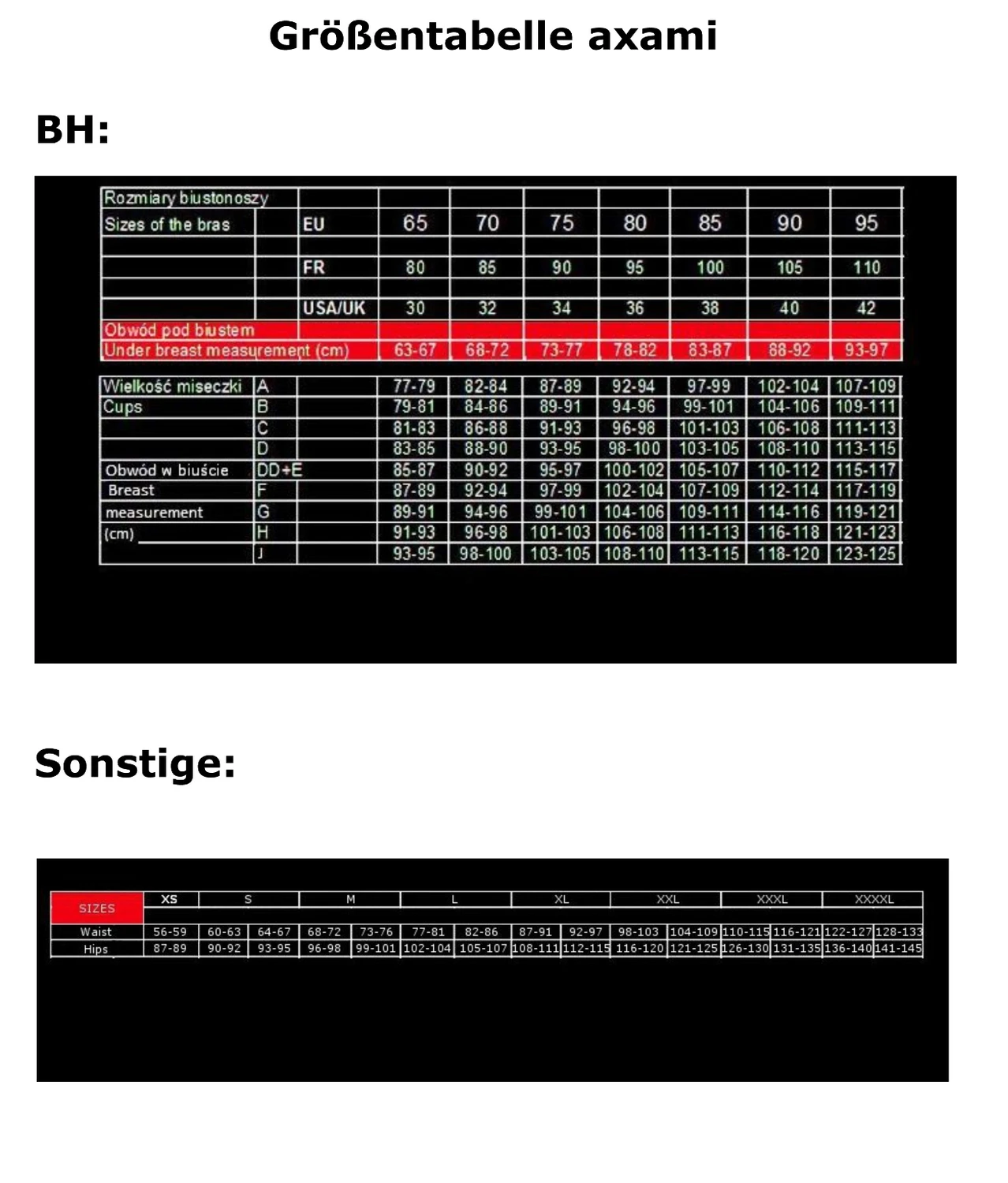 Axami ouvert gepolsterter Hebe BH mit Formbügel und Schleifen