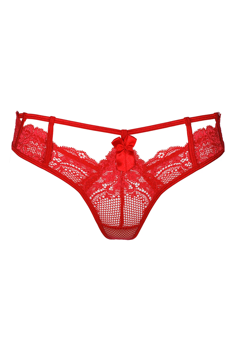 Axani roter String mit verführerischen Bänder Axani roter String mit verführerischen Bänder