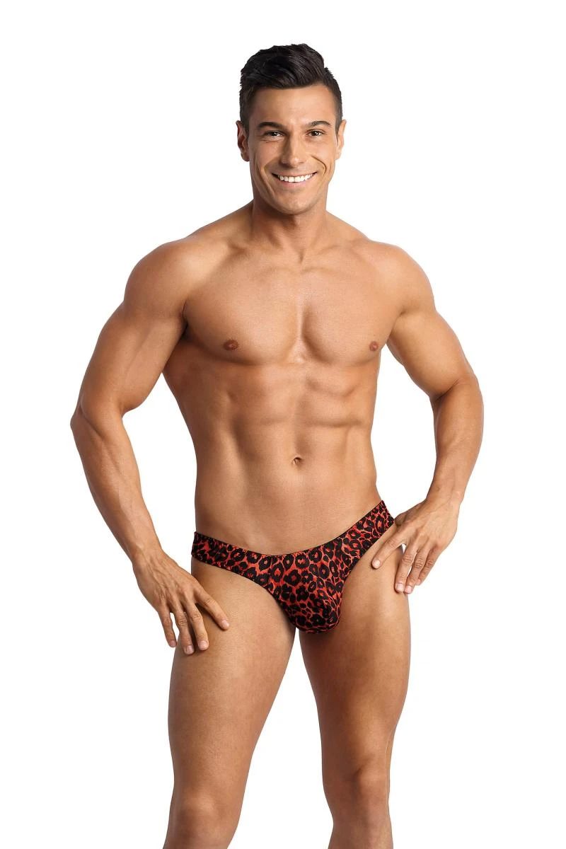 Herren String AM052667 Tribal mit Animal Print von Anais for Men