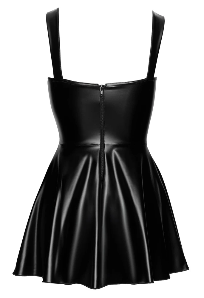 Noir Kleid Schnürung S