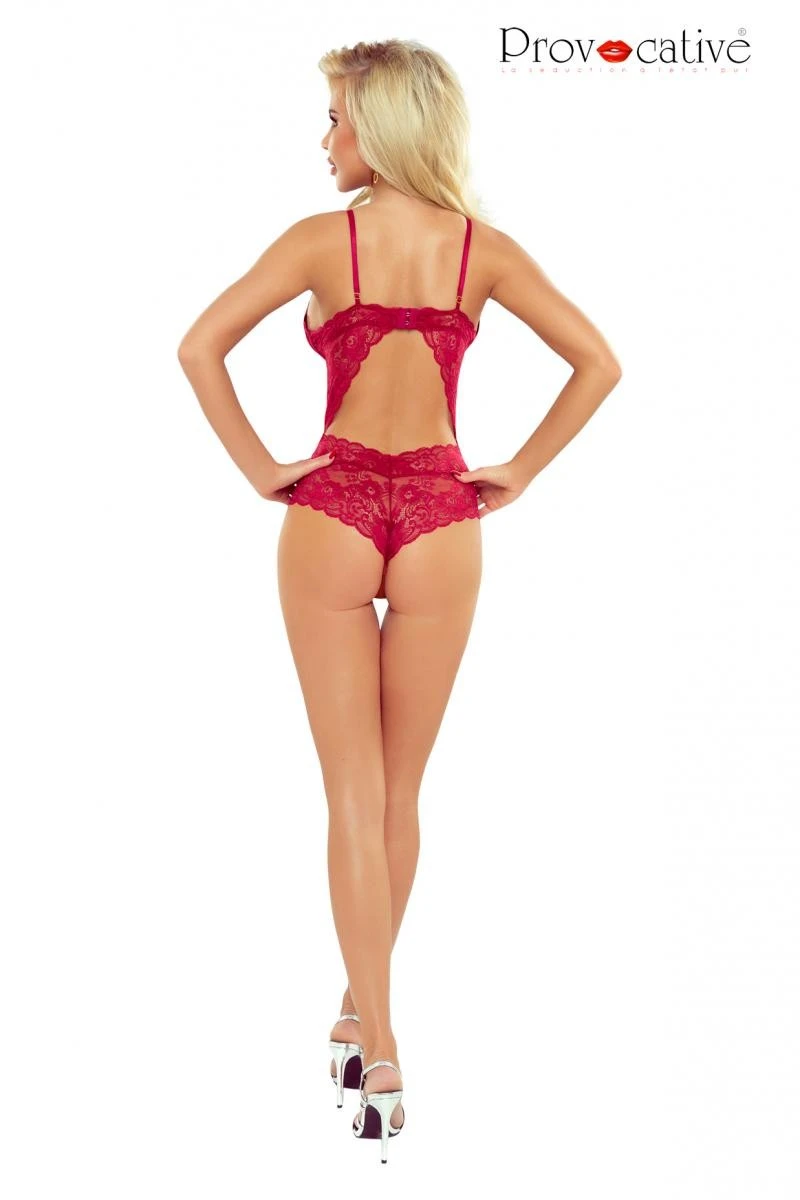 Roter Body Dentelle Seduction