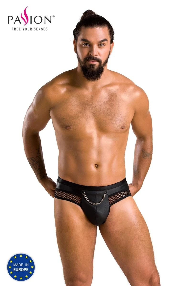 Herren Jock Strap 030 mit Metallkette von Passion Menswear