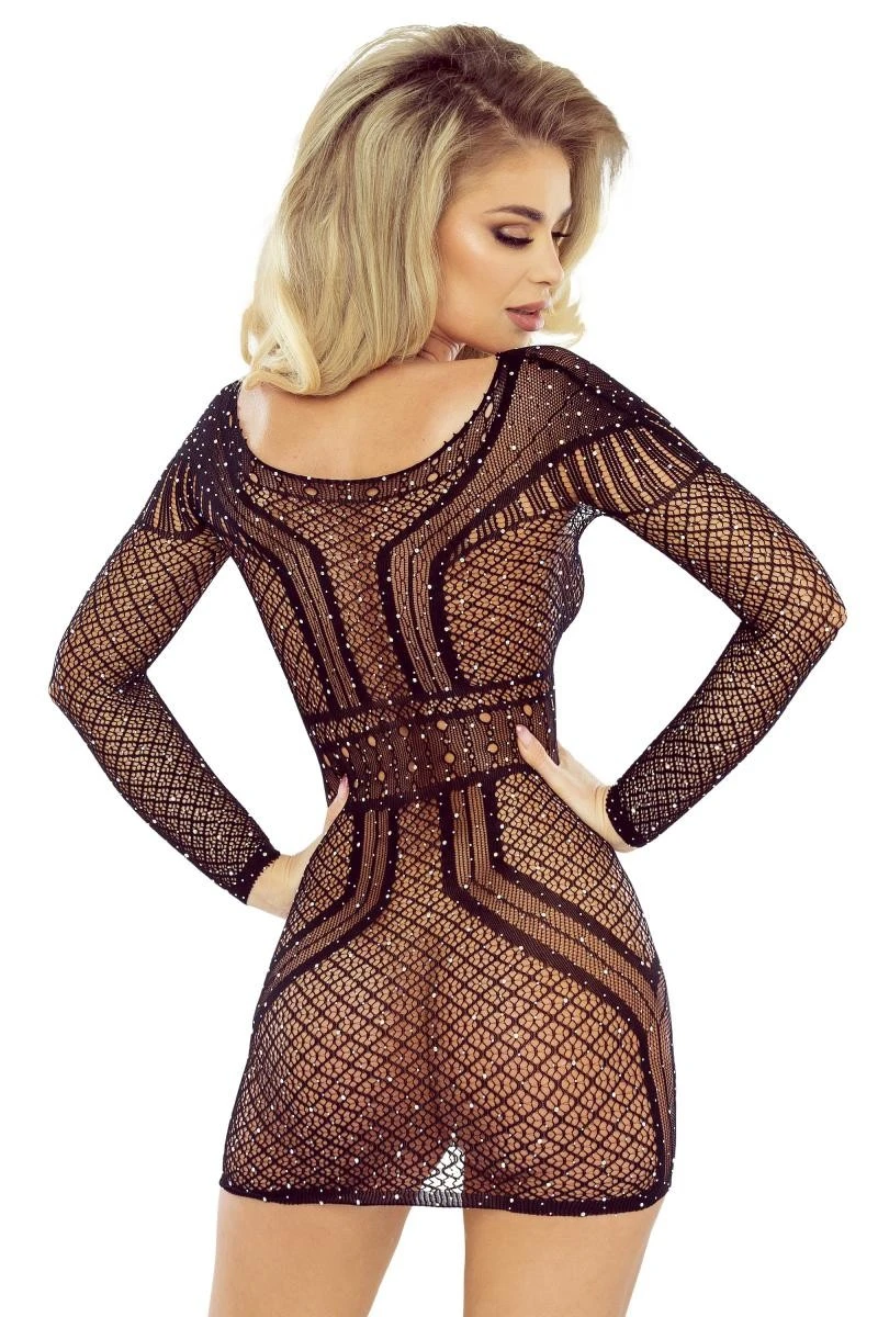Langarm Netzkleid PR1760