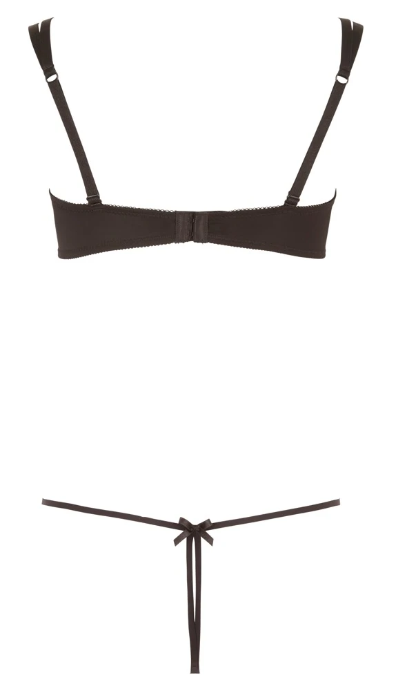 Cottelli LINGERIE BH Set mit edler Stickerei und Strassdetails