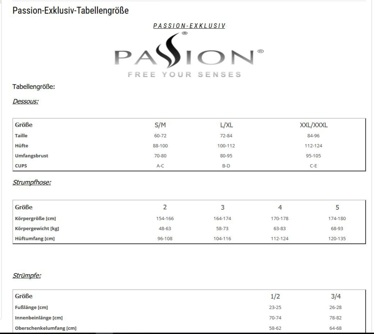 Halb transparenter Body mit Spitze mit Passion Dessous