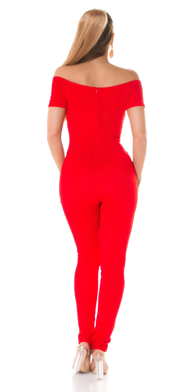 Business Kurzarm Off Shoulder Maxi Overall Business Kurzarm Off Shoulder Maxi Overall