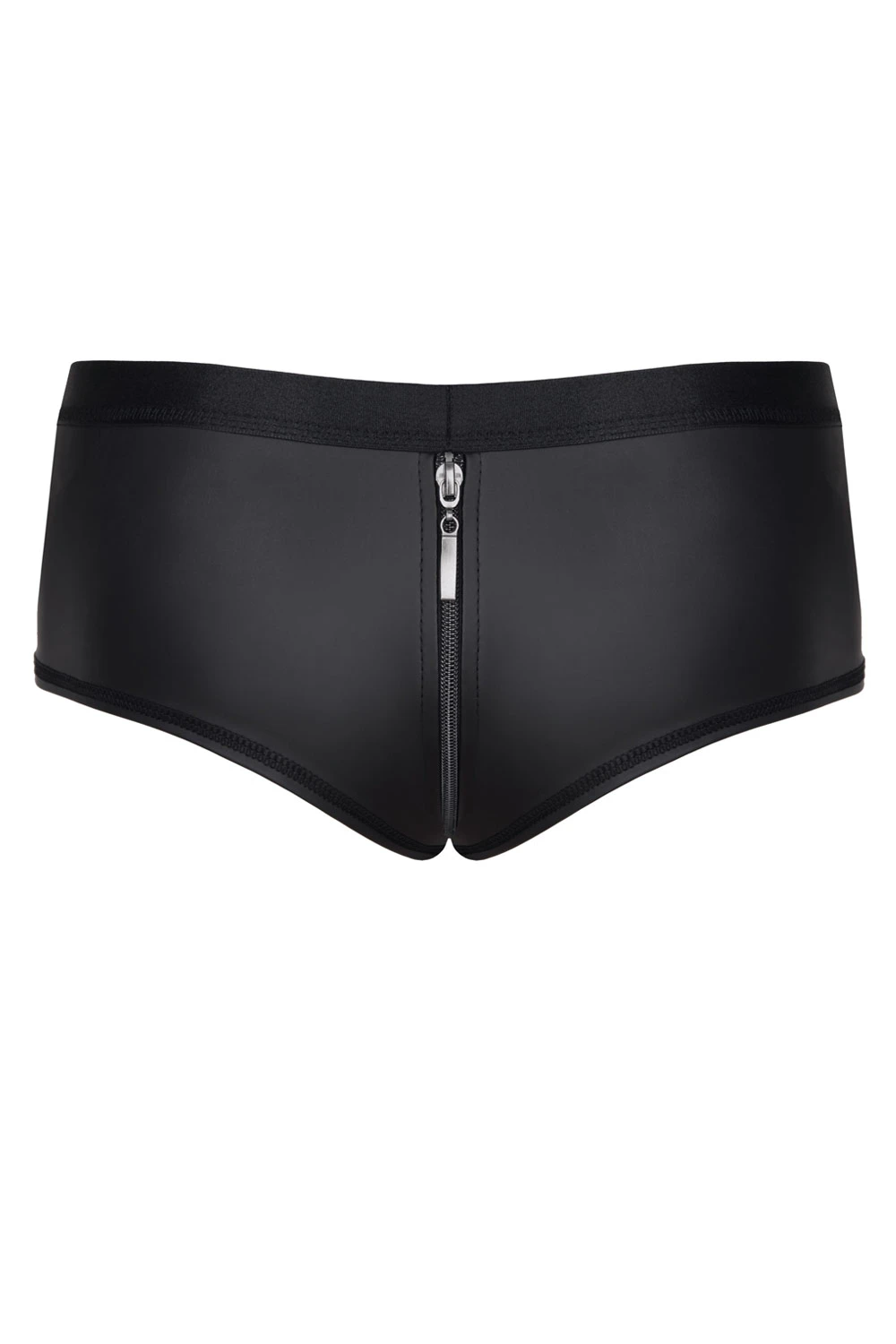 Herren Shorts mit Wetlook-Effekt und Reißverschluss von Regnes Fetish Planet