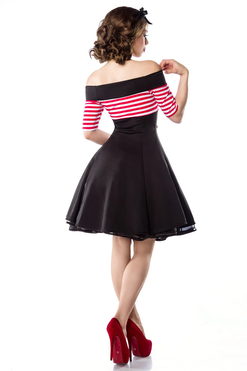 Reizendes Rockabilly Vintage-Kleid Reizendes Rockabilly Vintage-Kleid