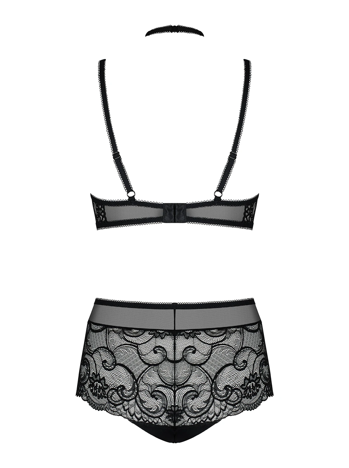 Verführerisches Dessous Set aus floraler Spitze