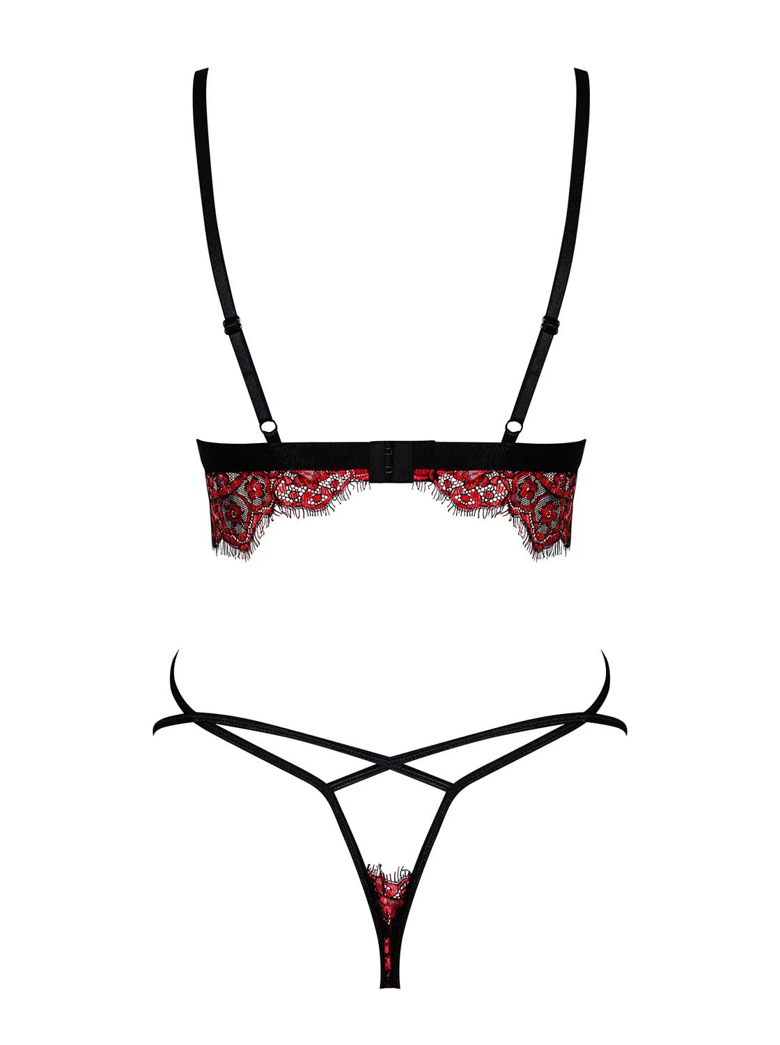 Dessous Set aus floraler Spitze Dessous Set aus floraler Spitze