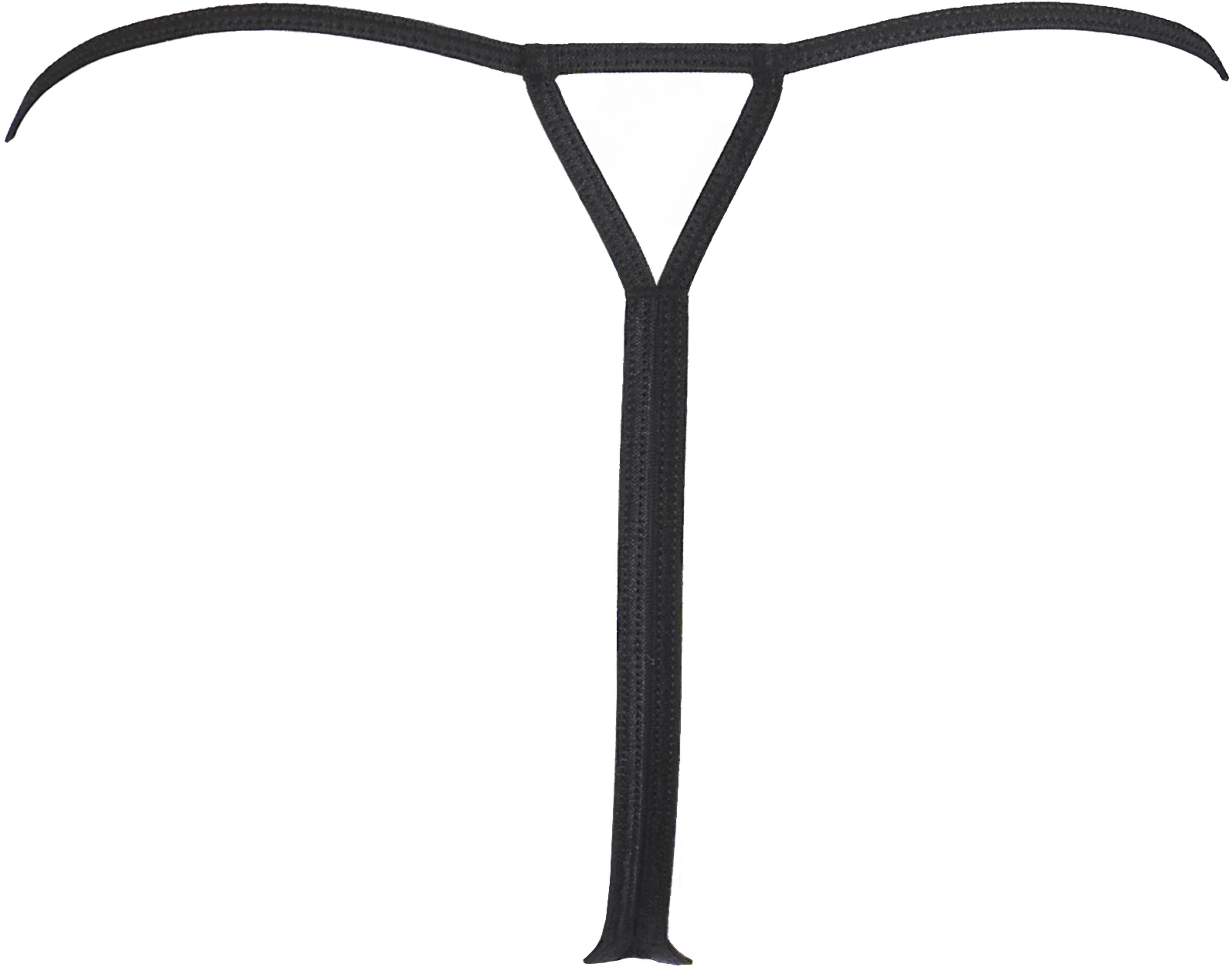 Axami V-9818 ouvert String – Verführerischer Ouvert-String mit flügelförmiger Spitze, zarter Schleife, elastischen Bändern sowie vorderer und hinterer Öffnung für aufregende Nächte