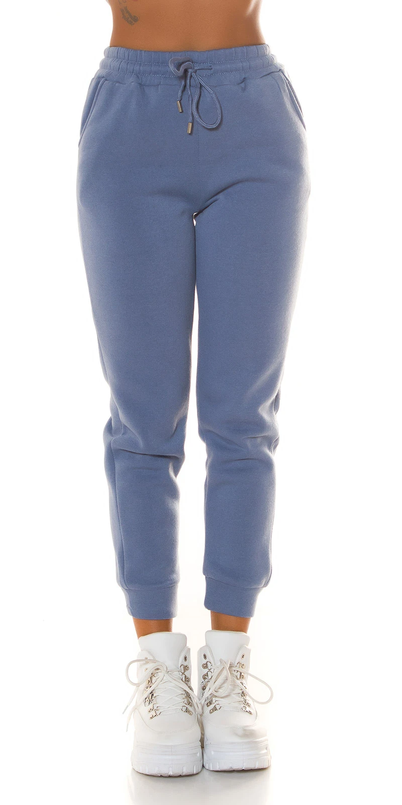 Trendy Highwaist Jogger mit Taschen Trendy Highwaist Jogger mit Taschen