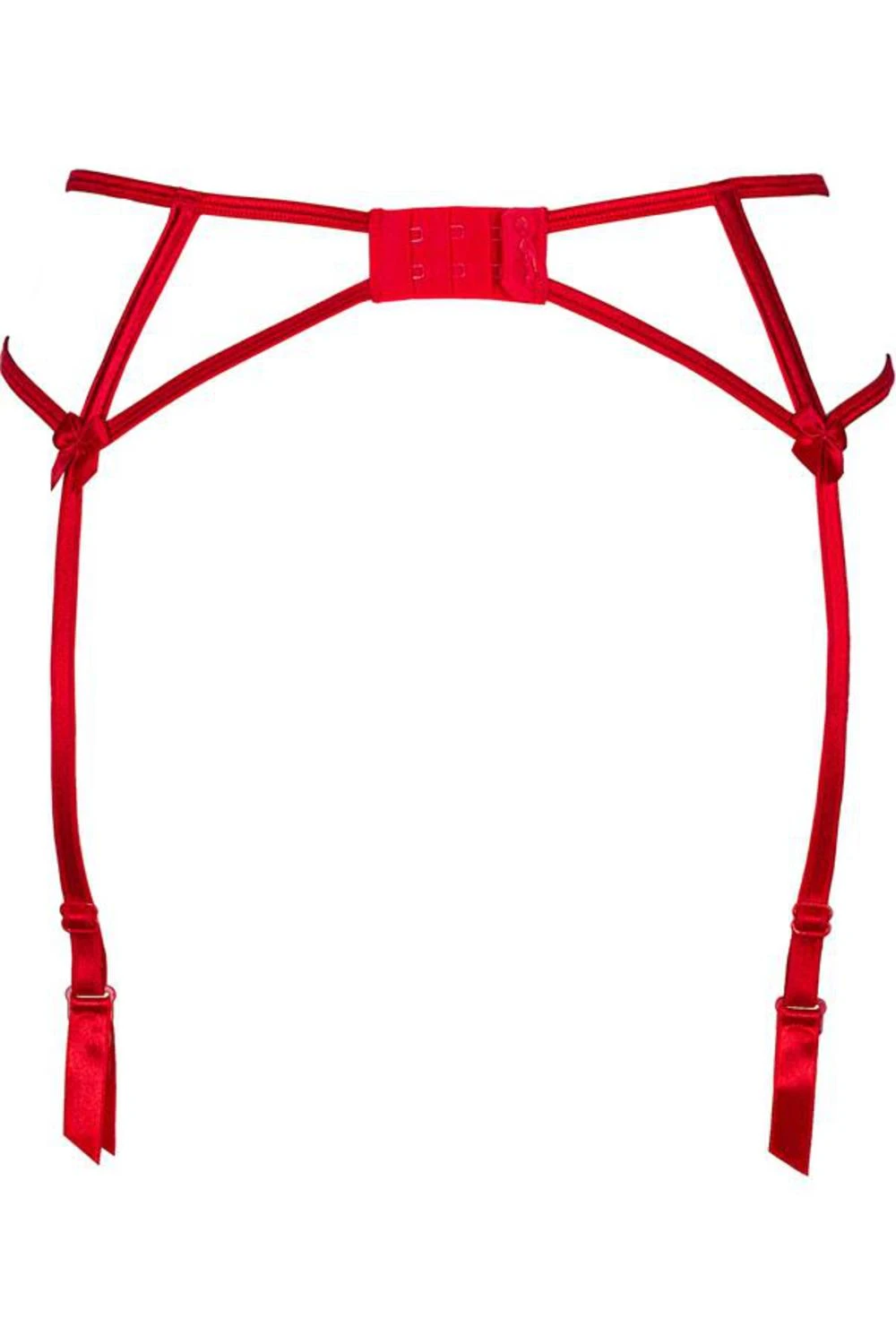 Axami rot Strumpfhaltergürtel-Strickmuster Axami rot Strumpfhaltergürtel-Strickmuster