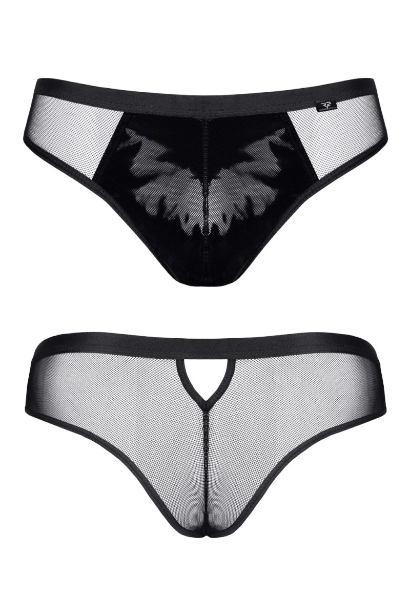 Herren Netz-Slip REIzan001 mit Tüll von Regnes Fetish Planet