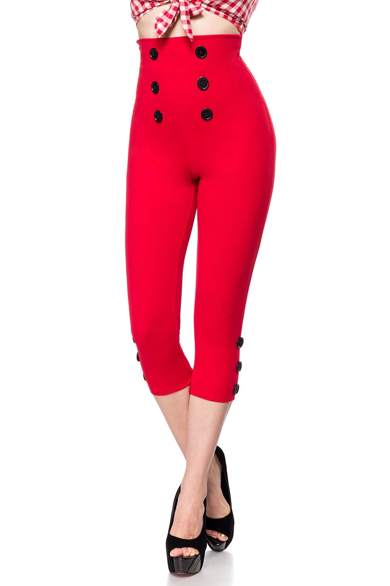 Caprihose im High Waist-Style Caprihose im High Waist-Style