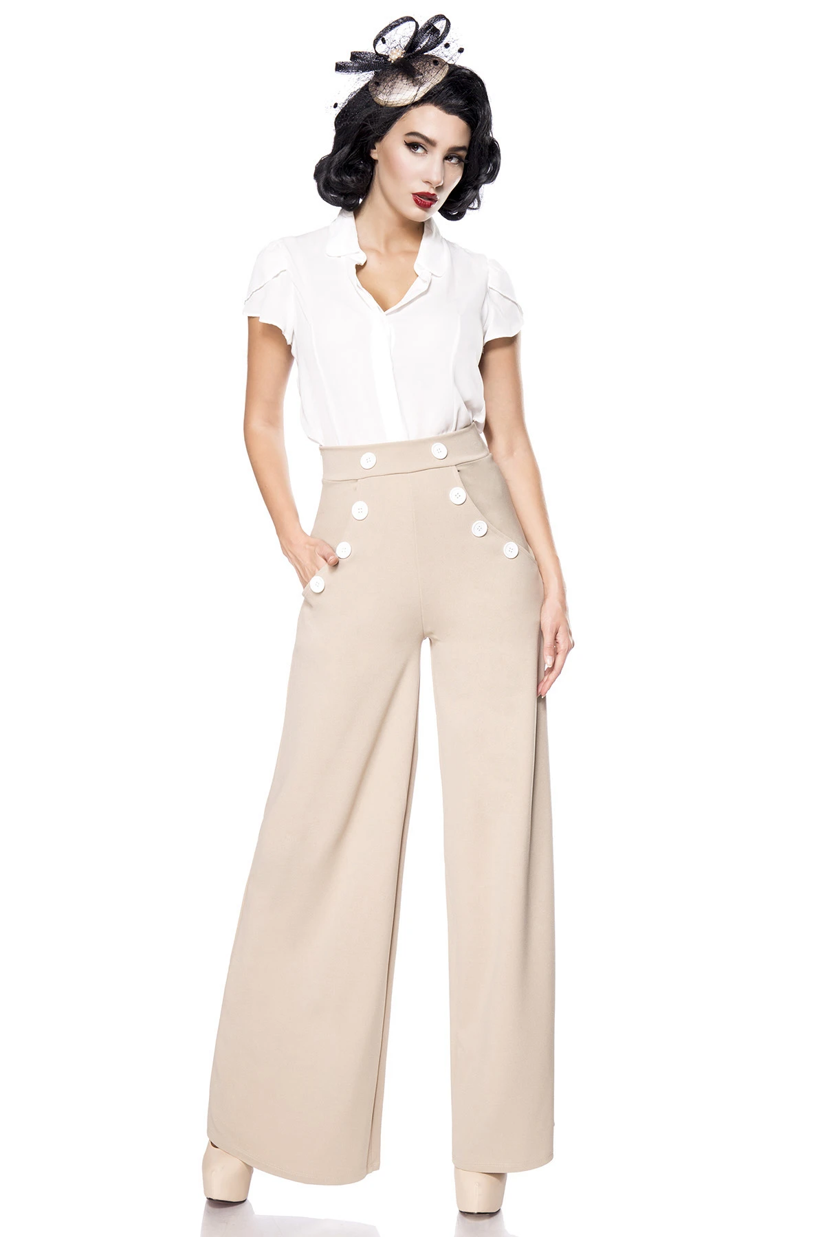 Marlene Hose mit hohem Bund Marlene Hose mit hohem Bund