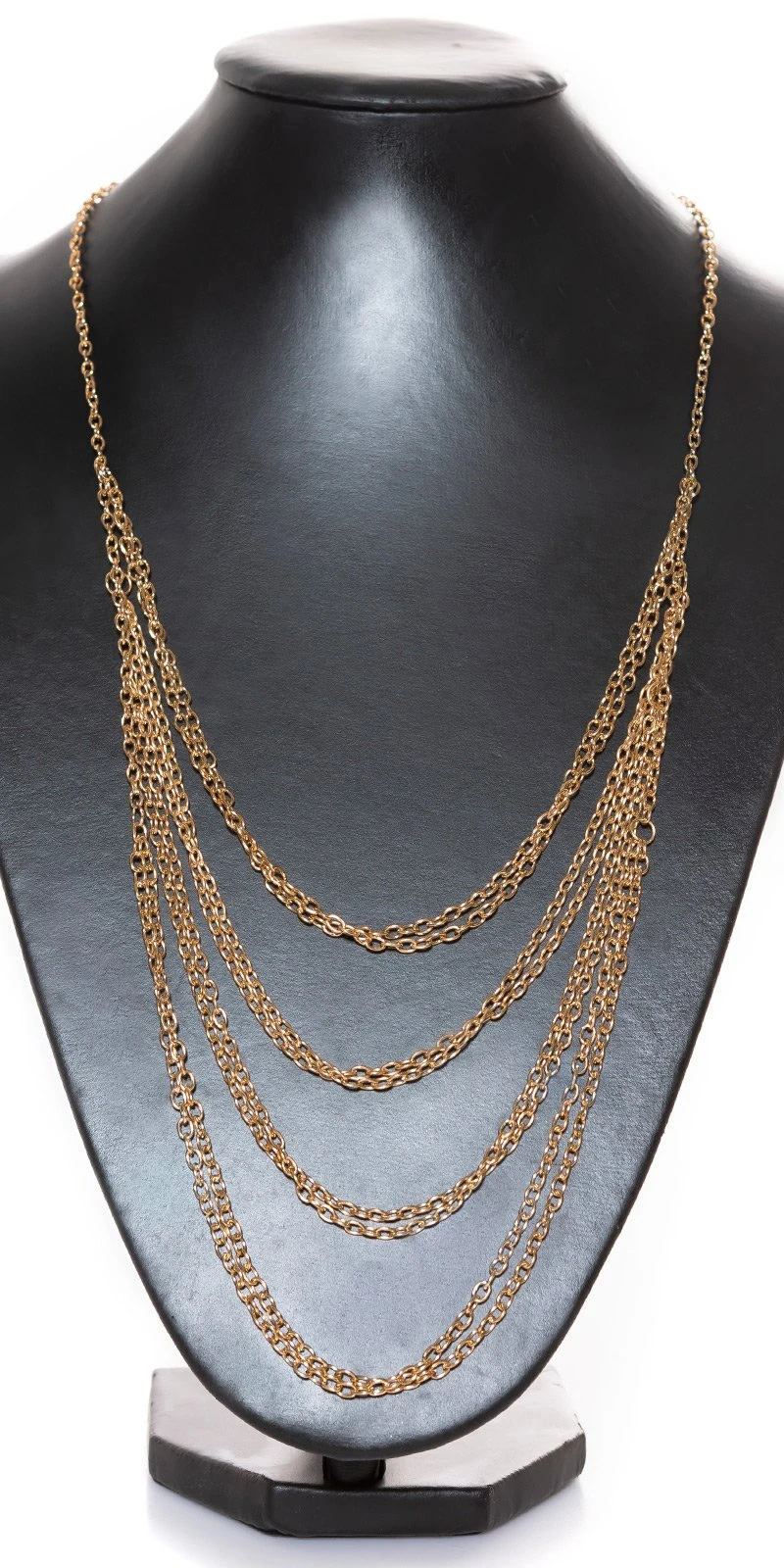 Trendy Halskette Rückenkette Modeschmuck Fashion Kette Mehrreihig Trendy Halskette Rückenkette Modeschmuck Fashion Kette Mehrreihig