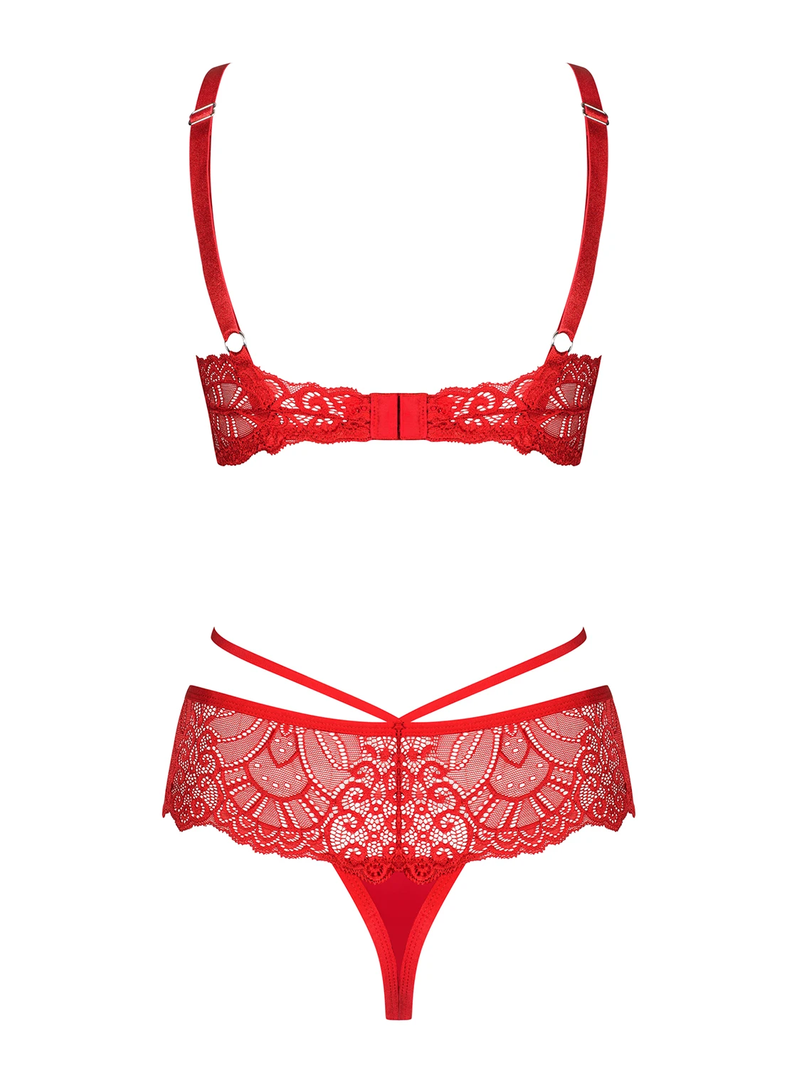 Bezauberndes Dessous Set mit floralem Muster