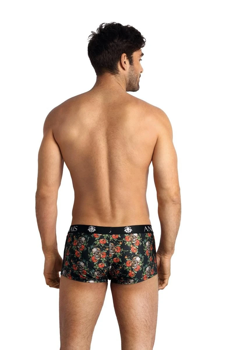 Herren Boxer Shorts mit Flower Skull Print von Anais for Men